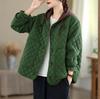 Giacca in Cotone con Cappuccio Ispessita Stile Coreano Invernale da Donna 2025 - Capo d'Abbigliamento Caldo Retrò Letterario