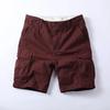 Pantaloncini Casual da Uomo in Cotone Pantaloncini Cargo per Viaggi Quotidiani Pantaloni Corti in Twill Monocolore Estate Pantaloni da Tuta di Alta Qualità