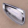2pcs Silver ABS Chrome Car Plated Side Rearview Mirror Cover Trim Fit For Peugeot 2008 208 2013 2014 2015 2016 2017