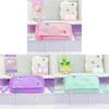 Style Pencil Case With Memory Fabric Large Capacity For Girls And Students