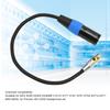 XLR Male to   XLR Female Cable Professional 3 Pin XLR Cable Adapter for Camera Mixer Microphone Recorder