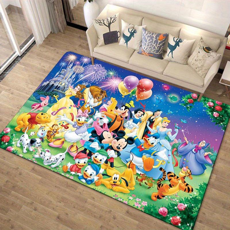 1pz Tappeto Disney Topolino e Minnie Tappeto da Area Tappeto Antiscivolo Lavabile a Mano Tappetino per Pavimento Adatto per Soggiorno Camera da Letto Arredamento Casa