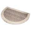 Half Round Doormat - Front Door for Indoor Entryway, Stain- and