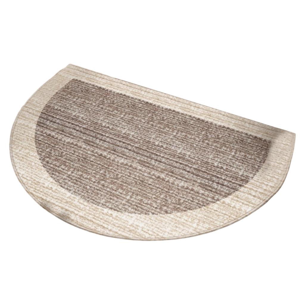 Half Round Doormat - Front Door for Indoor Entryway, Stain- and