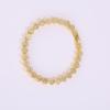 Heart Design Zircon Wedding Bracelet Water Drill Encrusted Simple Sense Ins Style Jewelry Accessory