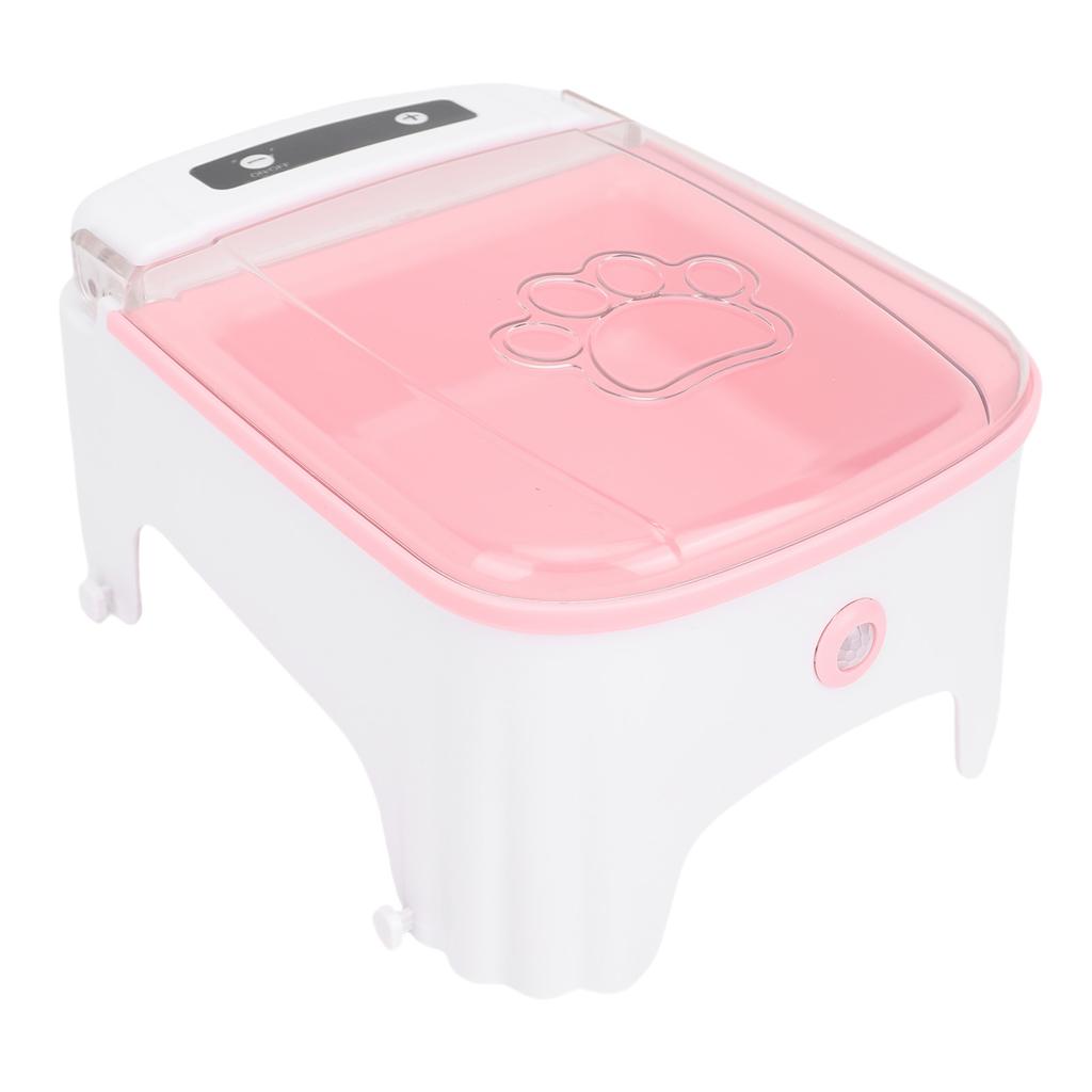 Automatic Cat Feeder Timing Large Capacity Non Tipping Pet Food Dispenser for Cat Dog