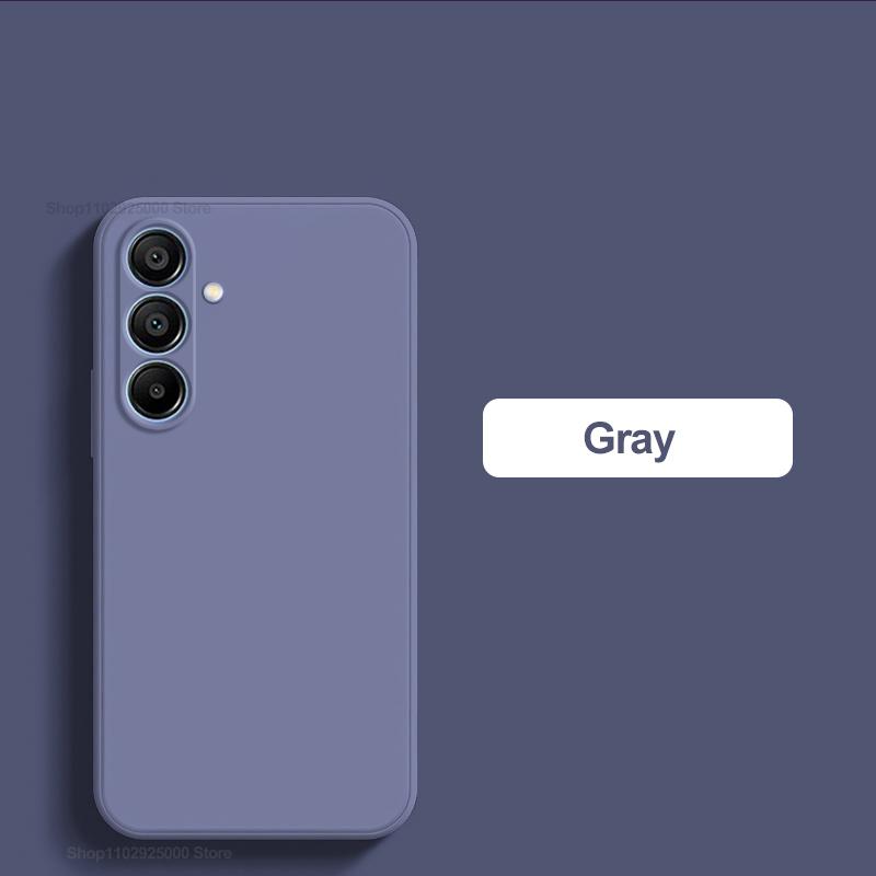 For For Samsung A15 Case Luxury Liquid Silicone Phone Cases For Samsung Galaxy A15 A 15 SamsungA15 Shockproof Soft Cover