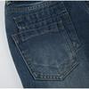 Patchwork Pockets Jeans Korean Fashion Low Rise Casual Straight Denim Pants Distressed Y2k Trousers for Women Basic Solid Color Jean