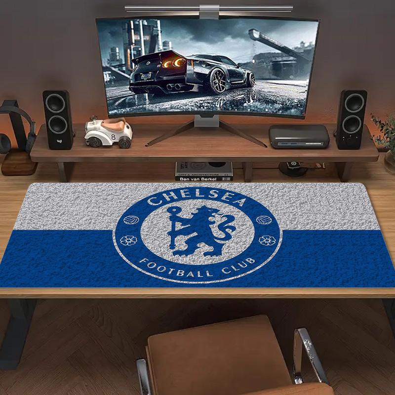 X0827046Chelsea Print  Cushion Non-slip Laptop Tablet Big Mousepad XXL Mat Mini PC Playmat With Lock edge