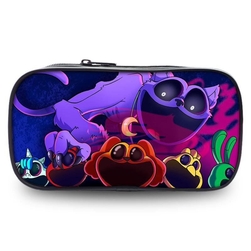 Кэтнэп Поппи Плейтайм Студенческий пенал Улыбающиеся зверята Большая вместимость Оксфорд 2