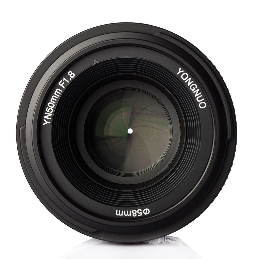 YONGNUO Nikon YN50mm Einzelfokusobjektiv Nikon F-Mount Vollformat-kompatible Standardobjektive D5 D4 D810 D800 D750 D300 D7 Kompatibel mit der F1.8N-Serie,