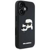 Etui Karl Lagerfeld Hc 3D Rubber Double  Heads Do Iphone 16 Czarny