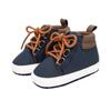 Non-Slip Canvas Baby Walking Shoes: Soft Sole, Breathable, and Protective for 0-1 Year Olds
