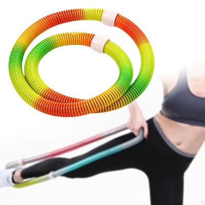 160cm Comfortable And Portable PVC Weighted Fitness Hoop Abdominal Workout Equipment for Men