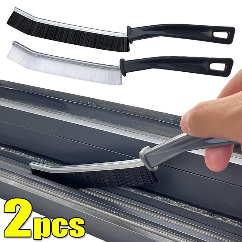 Long Strip Hard Bristle Gap Brush, Bathroom And Kitchen Tile Cleaning Brush, Window Sliding Door Blind Spot Multifunctional Fine Seam Brush