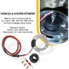 1244A Electronic Ignition Conversion Kit Replacement for Ford 4-Cylinder Tractors for Jubilee 500 600 700 800 Series, 12V Negative Ground, Side Mount