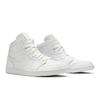 Air Air Jordan 1 Mid 'Triple White' 554724-129 Men's Shoes