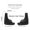 Aplicable a Mazda 3 Star Gallop Mazda 3 2011-2015 Guardabarros de modificación de cuero