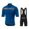 MAAP Radsport Anzug Set Rennrad Oberteil Schnelltrocknend Atmungsaktiv Kurzarm Trägerhose