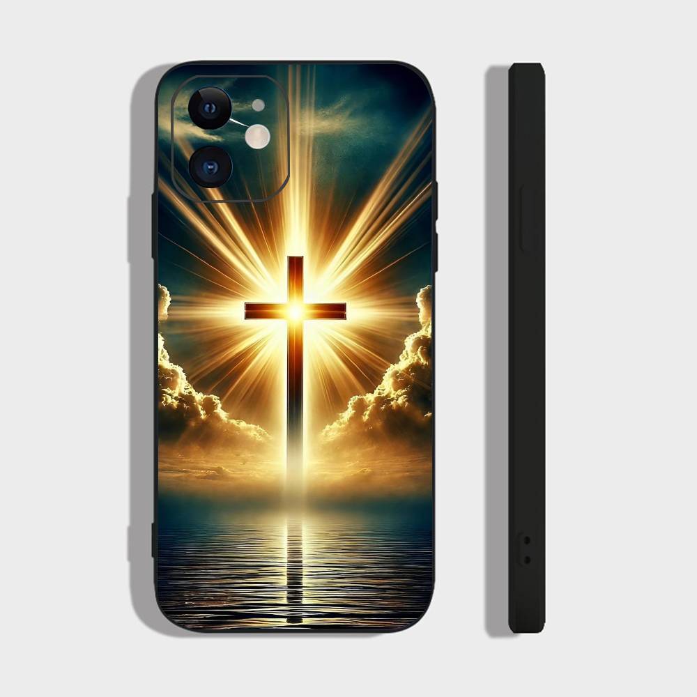 Bible Verse Jesus Christ Christian For Iphone 17 Air 16 Pro Max 15 14 13 Full Cover Anti-Shock MagSafe Cover