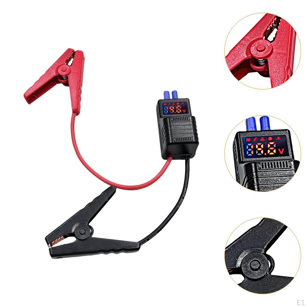 Smart Starter Clamps,Emergency Car Booster Clip Compact Professional Cable