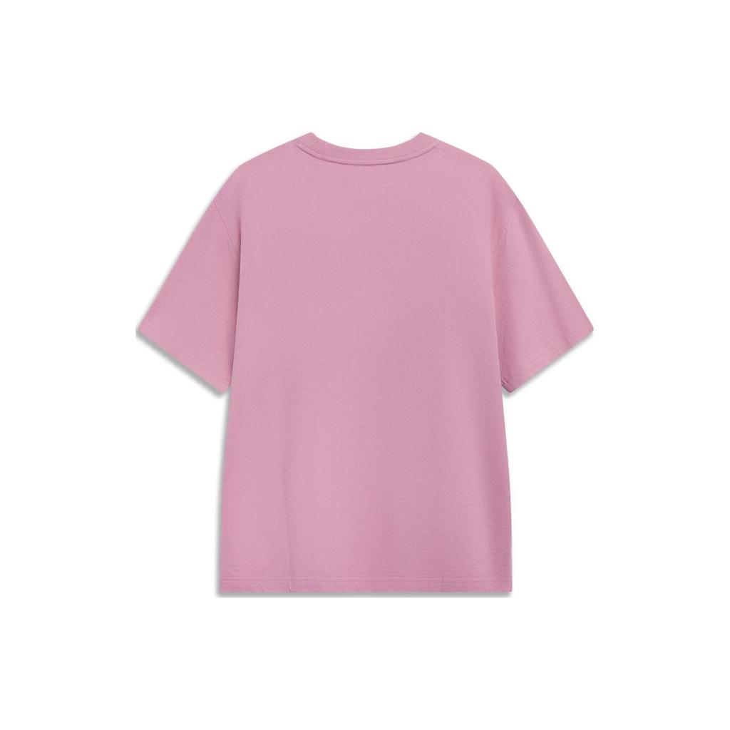 Li Ning T Shirt Men's Light Rose Red AHST187-8