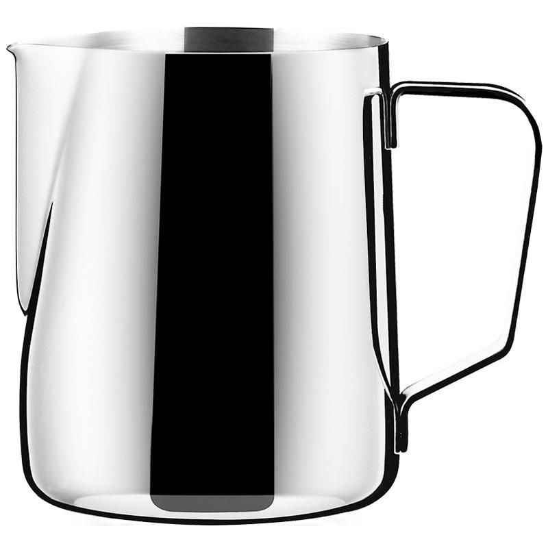 Thickened Stainless Steel Milk Frothing Cup with Scale - Japanese Style for Latte & Melting Wax