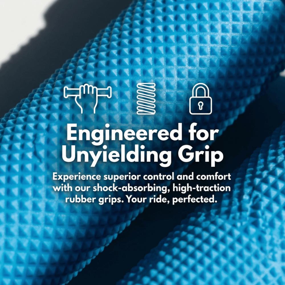 1 Pair Rubber Cycle Handle Grips Shock-Proof Bicycle Handlebar Grip Bike Handlebar Grips BMX Bikes