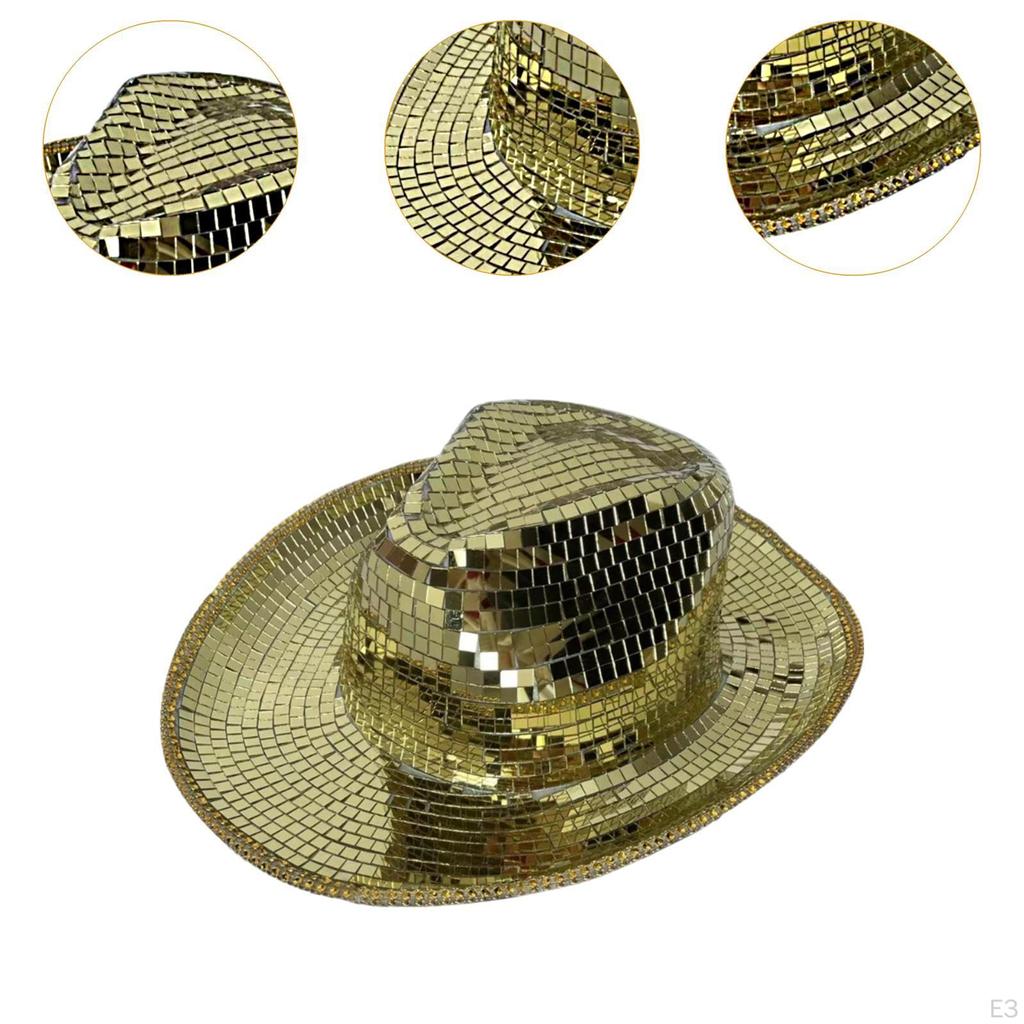 Cowboy Hat Comfortable Sun Protection for Party Supplies Beach Props Outdoor