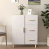 VidaXL White Buffet 69.5x34x90 Cm Engineered Wood 812168