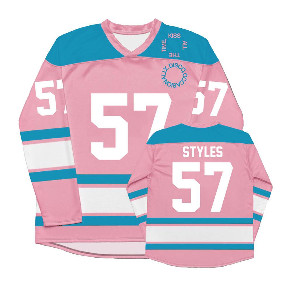 Kiss All The Time. Disco Occasionally Jersey HarryStyle 57 Design 3D Print Tees Streetwear Unisex Long Sleeve Shirt