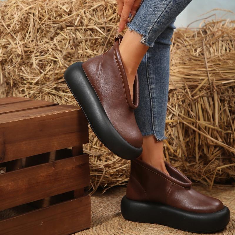 New Style Platform Women Loafers Shoes Flat Desigder Casual Ankle Boots Woman Trend Autumn Running Sneakers Zapatos Mujer