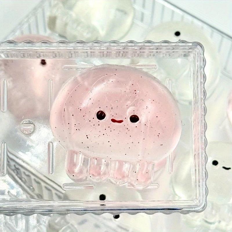 

Cartoon Fashion Soft Glitter Jellyfish Toys Cute Stress Relief Toys Funny Decompression Toys Creative Slow Rebound Gifts