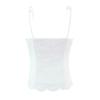 2026 French Style Women's Suit: Embroidered Bandeau Top + Low-Waist Lace-Up Skirt