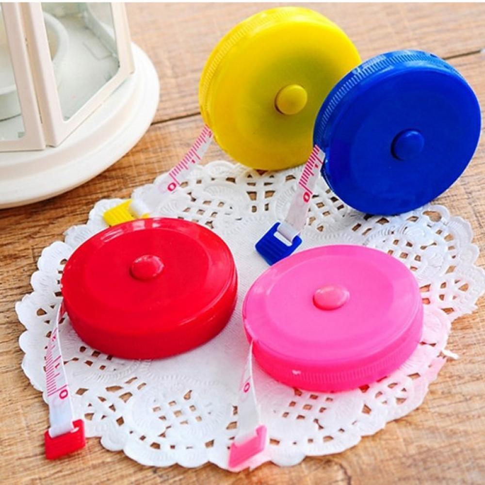 3PCS 1.5M/60inch New Dieting Creative Retractable Tape Measure Ruler Sewing Cloth Making
