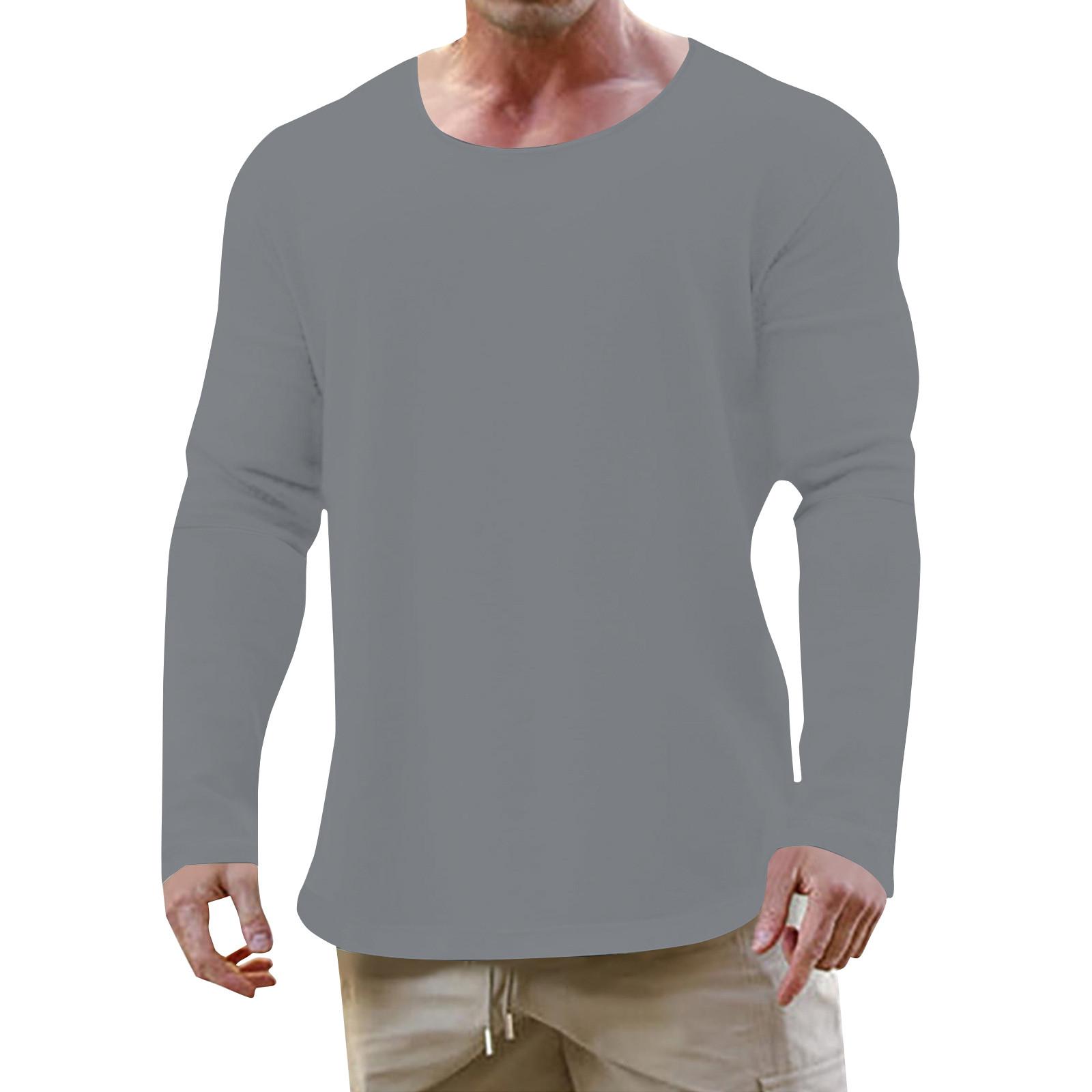 Мужская футболка с круглым вырезом — фото 6