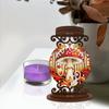 Animals Tabletop Candlestick Holder Ornaments Aromatherapy Candle Holder 5D DIY Diamond Art Mini Candle Holder for Art Crafts