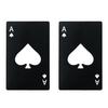 2/3Pcs Poker Card Bottle Opener Heavy Duty Stainless Steel Spade A Manual Beer Bottle Can Opening Tool Kitchen Gadget Seniors Arthritis Chef Gift