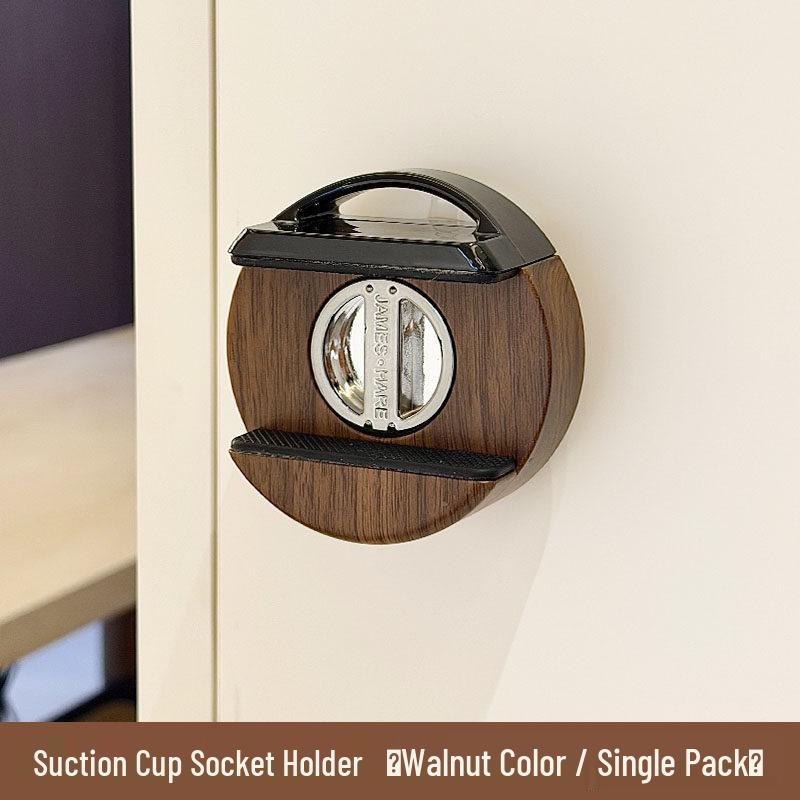 Nachuan Wall-Mounted Power Strip & Router Holder - Hole-Free Storage & Organization