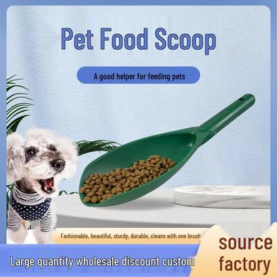 Pet Supplies: Large Thickened Plastic Scoop for Dog and Cat Food