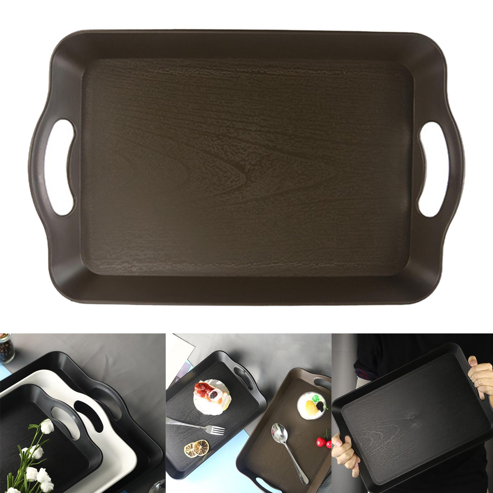 

Декоративный поднос с фруктами и чаем для декора вечеринки Brown