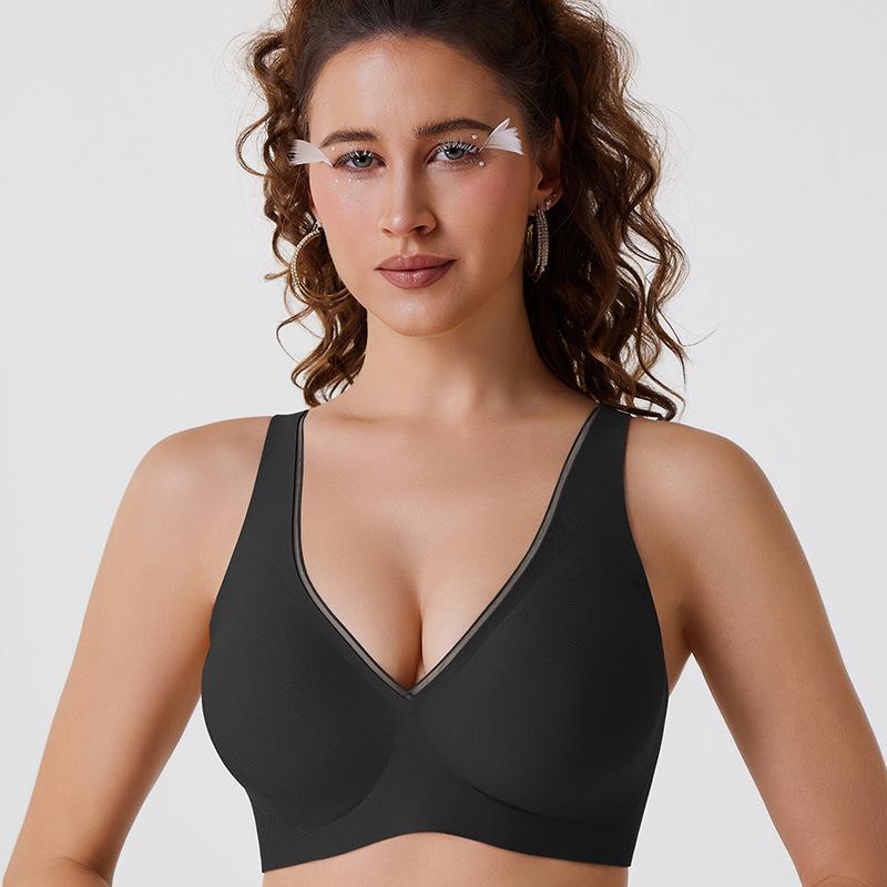 Women's Seamless Deep V Push-up Bra - Wireless and Upgraded Version