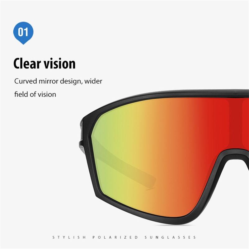 AORON PC Frame Photochromic Polarized Sunglasses for Men Women Outdoor Sports Driving Fishing Glasses Anti Glare Cycling Skiing Goggles