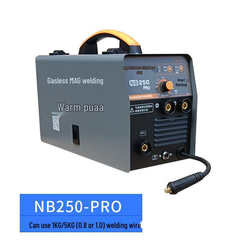 220V Dual-Use MIG/Stick Welder: Gasless, Multifunctional Household Tool