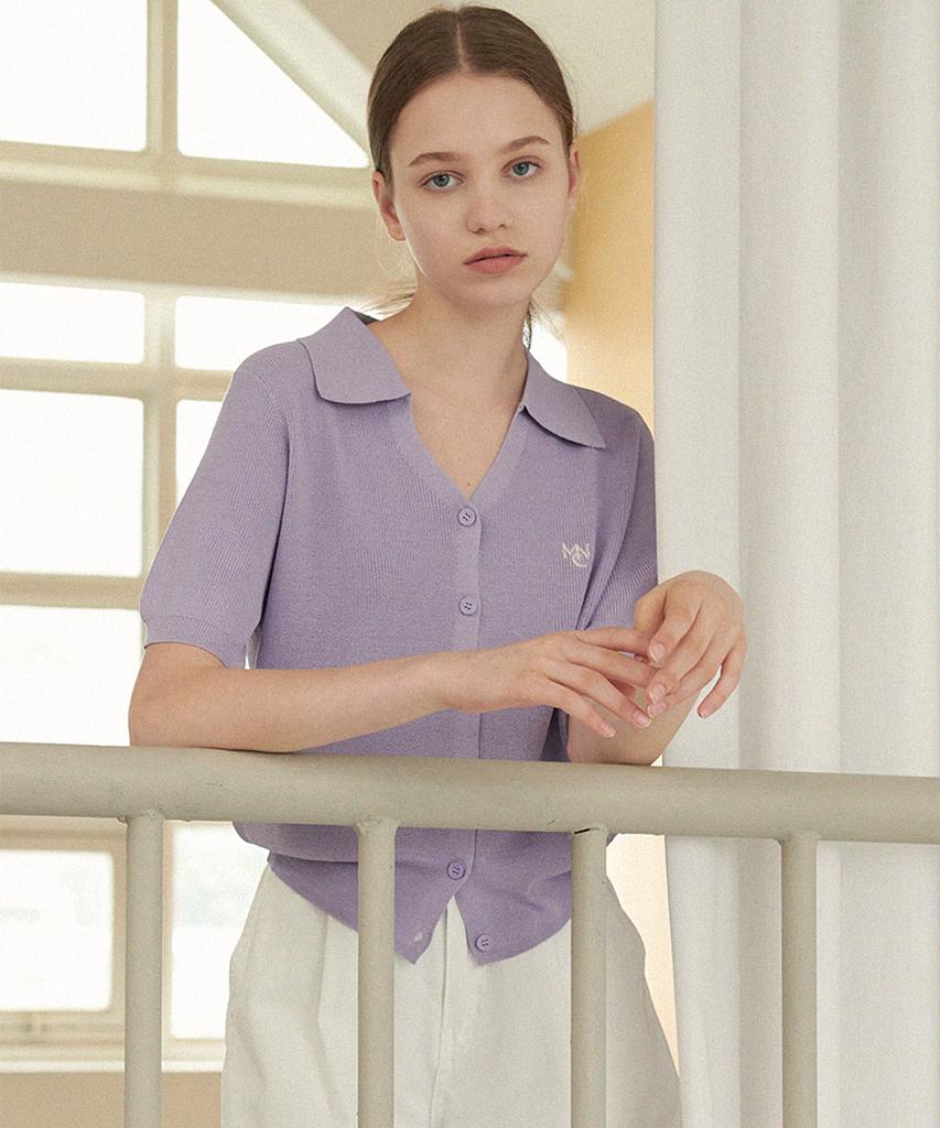 MICANE Bijou Collar Cardigan