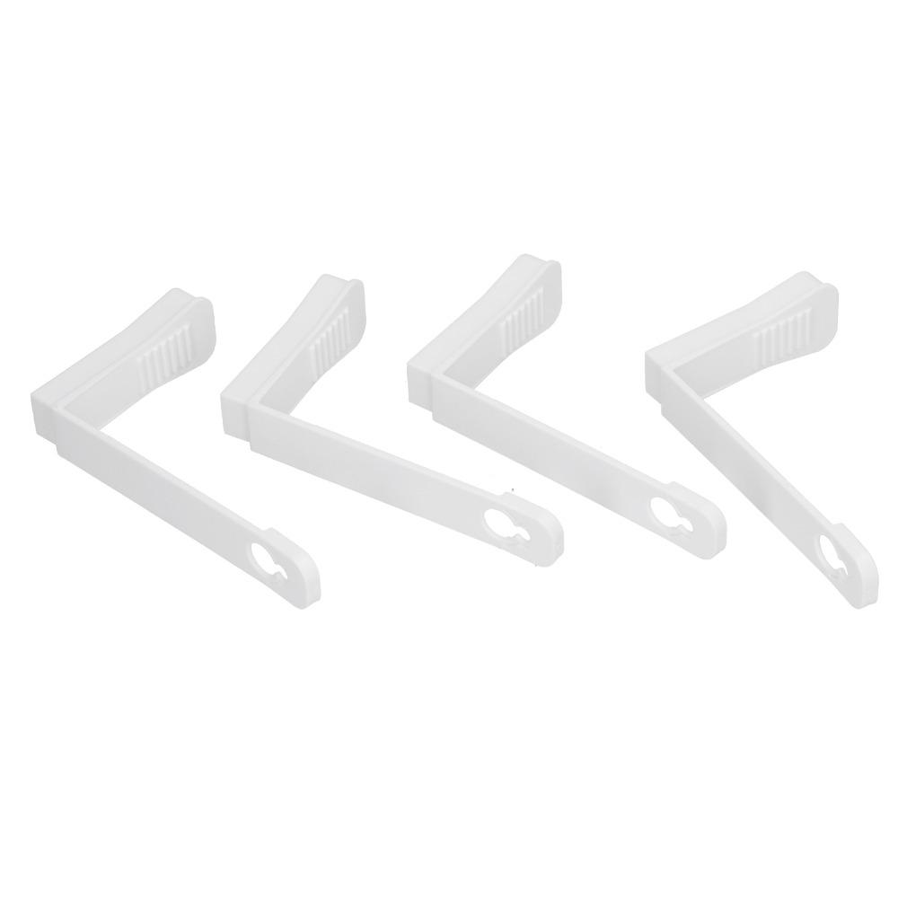 4Pcs Invisible Bed Sheet Clip Needle‑free Sheet Fixer Practical Bedding Clip  Quilt Cover Fix