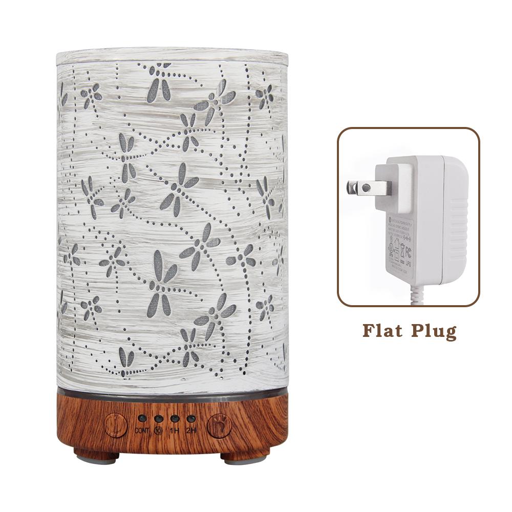 Essential Oil Diffuser 100ML Aroma Diffuser Cool Mist Humidifiers Dragonfly Scent Diffuser with Auto Shut-Off Protection