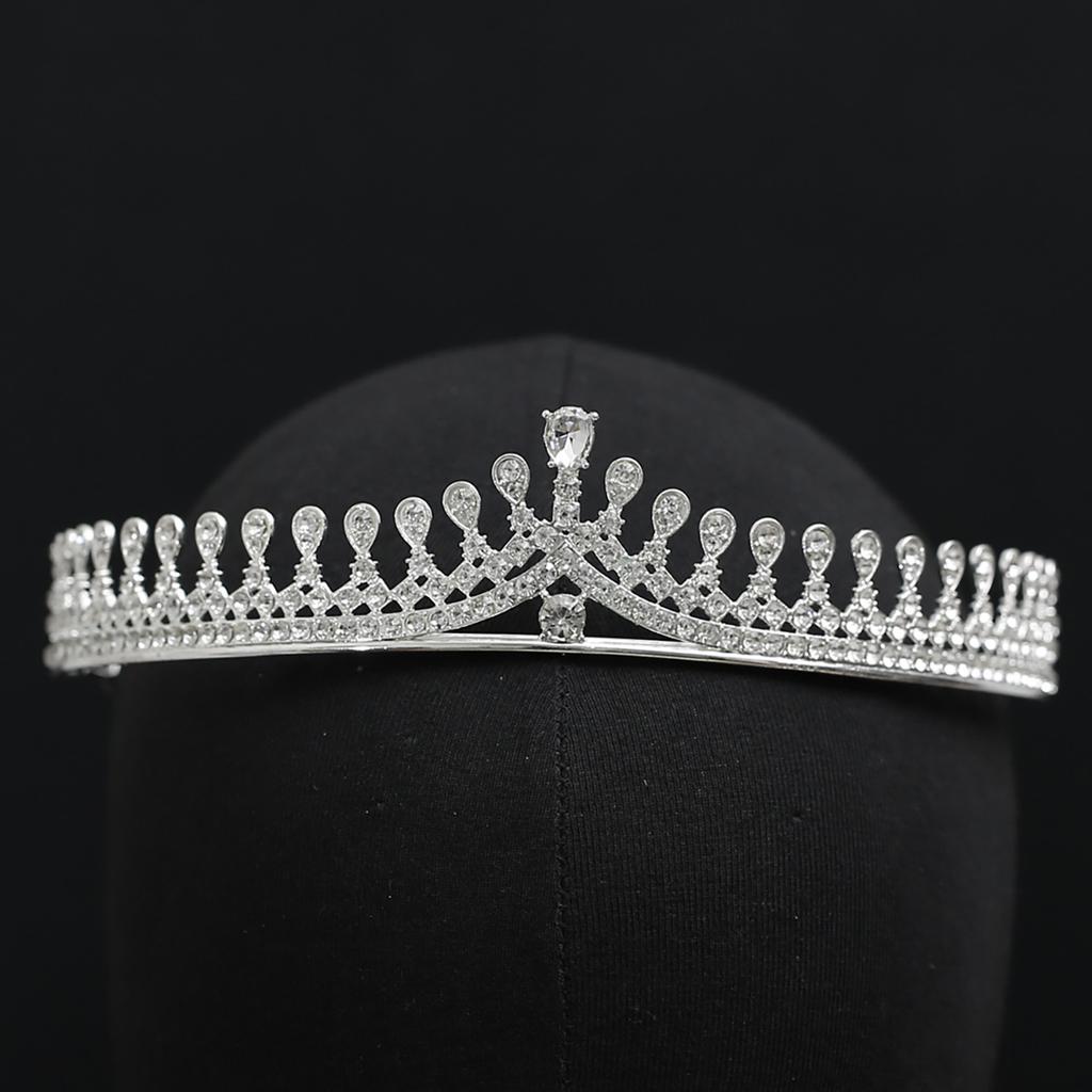 Crown Tiara Bridal High End Rhinestone Crown Luxury Wedding Wedding Dress Crown Birthday Dinner Crown Tiara