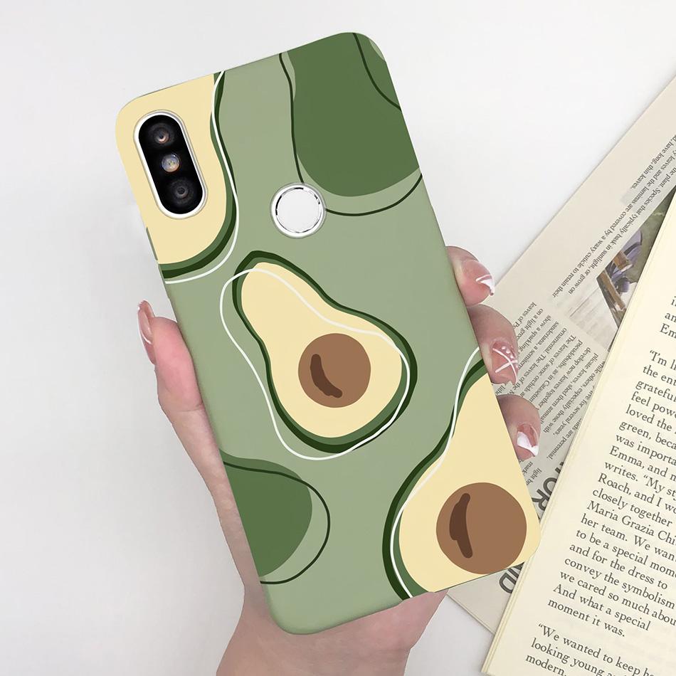 Case For Xiaomi Redmi S2 Y2 Cover Soft Matte Cute Pattern Silicone TPU Phone Case for Xiaomi RedmiS2 S 2 Y 2 Cases Back Cover