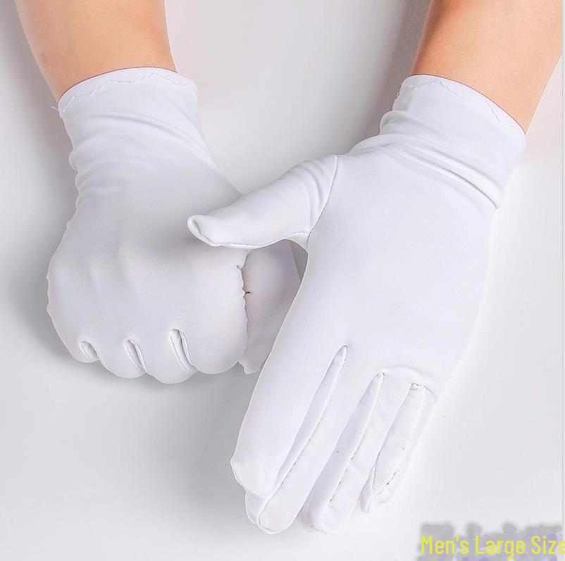Gants de protection solaire unisexes avec élasthanne élastique pour événements, conduite et cyclisme